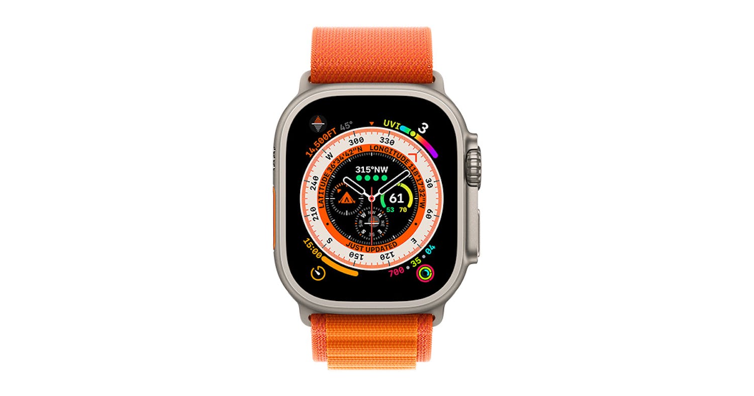Apple Smart Watch Ultra: Apple Smart Watch Ultra maksaa noin 1 009 euroa, eli suunnilleen saman verran kuin uusi iPhone 14.